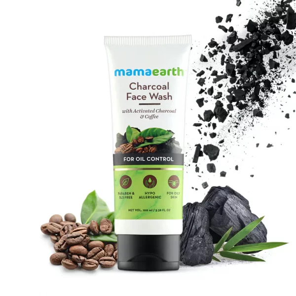 Charcoal Facewash for oil control, 100ml - Image 2