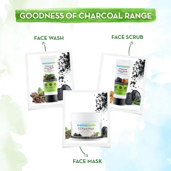 Charcoal Facewash for oil control, 100ml - Image 6