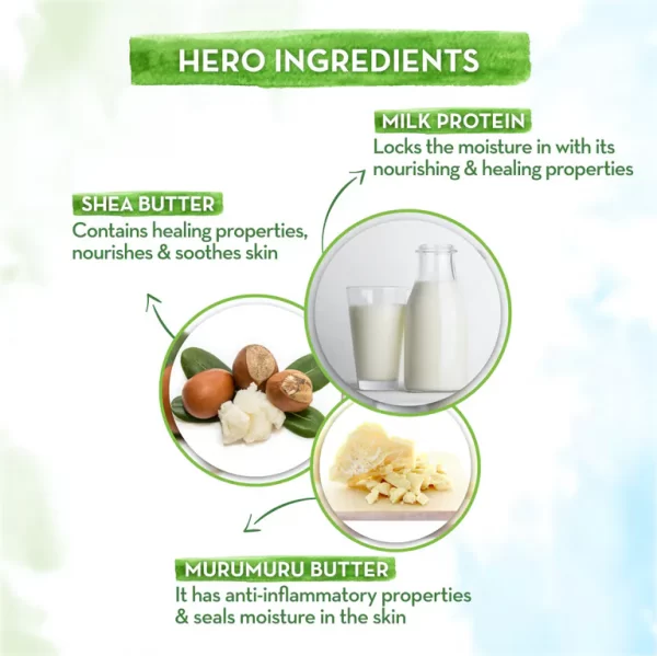 Milky Soft Face Cream With Murumuru Butter for Babies, 60 ml - Image 3