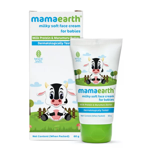 Milky Soft Face Cream With Murumuru Butter for Babies, 60 ml - Image 2