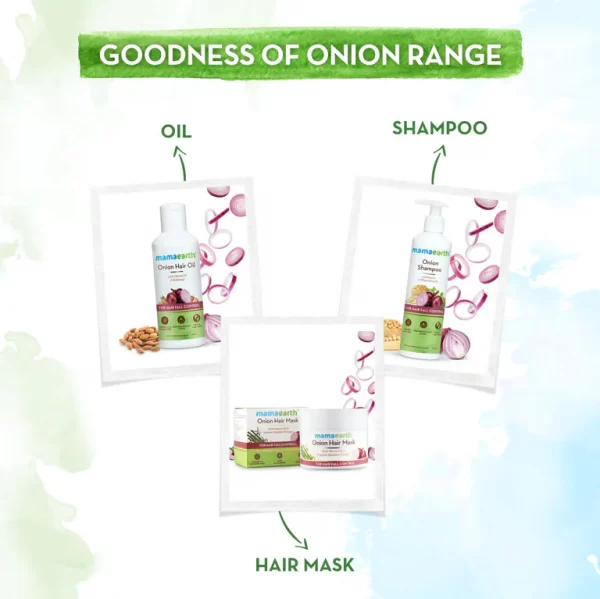 Onion Conditioner for Hair Fall Control - 250ml - Image 5