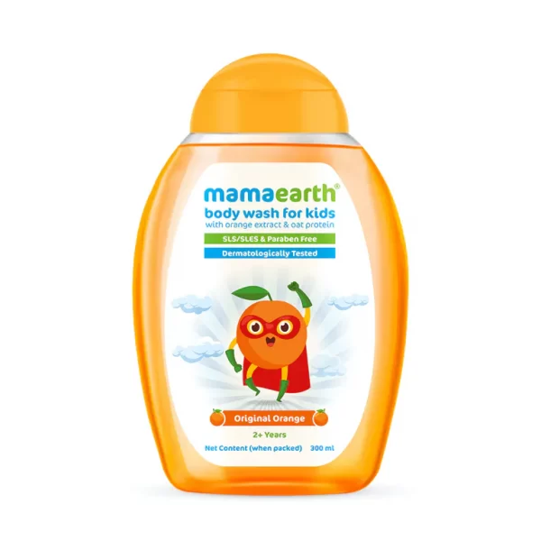 Original Orange Body Wash For Kids with Orange and Oat Protein - 300 ml - Image 7