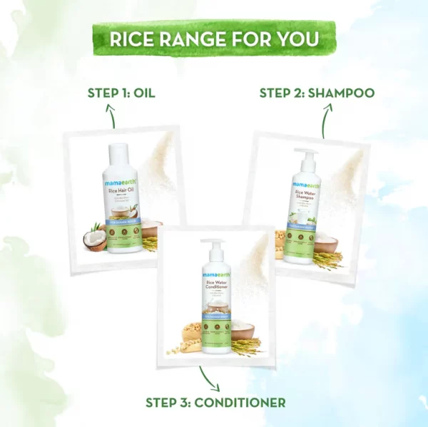 Rice Water Shampoo For Damage Repair - 250ml - Image 5