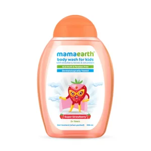 Super Strawberry Body Wash for Kids with Strawberry and Oat Protein - 300 ml