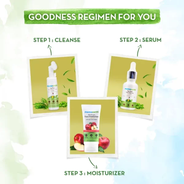 Tea Tree Foaming Face Wash with Tea Tree and Salicylic Acid for Acne and Pimples - 150ml - Image 2