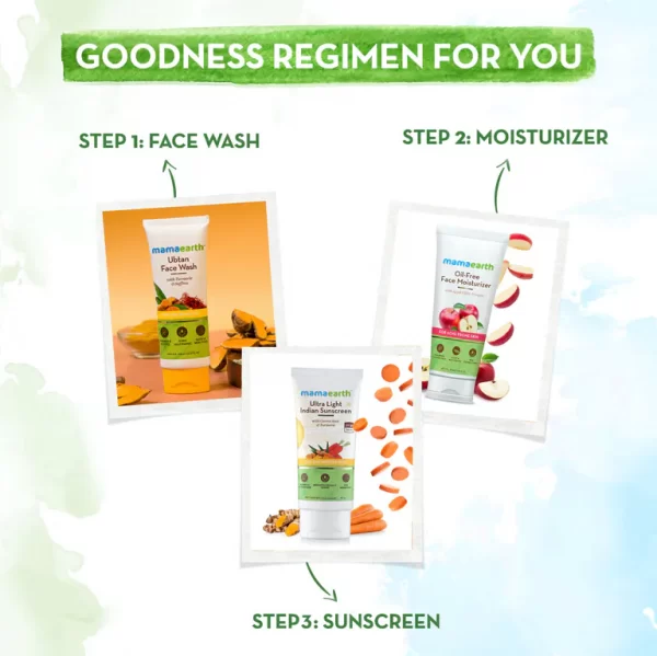 Ultra Light Indian Sunscreen with Carrot Seed, Turmeric and SPF 50 PA - 80ml - Image 5