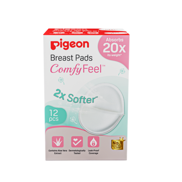 Pigeon BREAST PADS HONEYCOMB 12 PCS BOX