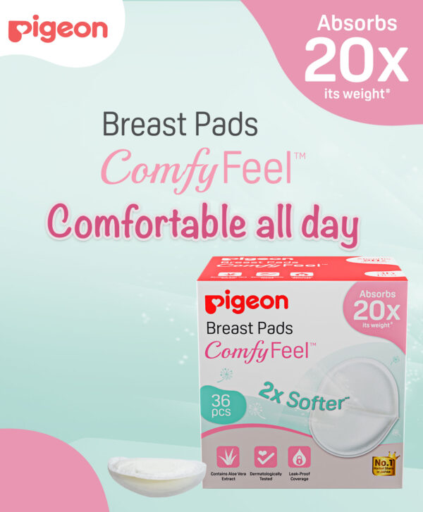 Pigeon BREAST PADS HONEYCOMB 36 PCS - Image 4