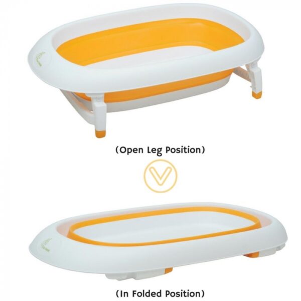 R For Rabbit – Bubble Double Elite Bath Tub  (Orange) - Image 2