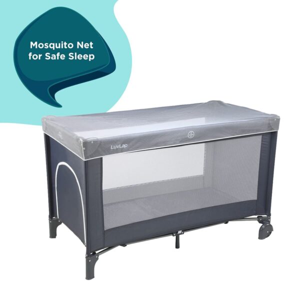 LuvLap Sunshine Baby Playpen  (GERY) - Image 3