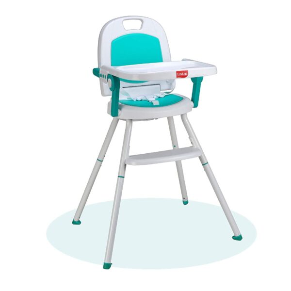 LuvLap Cosmos 3-in-1 Baby High Chair (Green) - Image 2