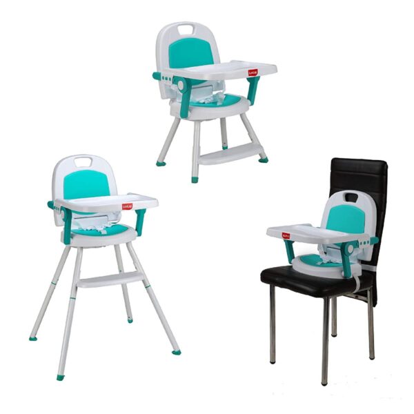 LuvLap Cosmos 3-in-1 Baby High Chair (Green)