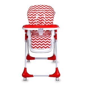 LuvLap Royal Baby High Chair (Red)