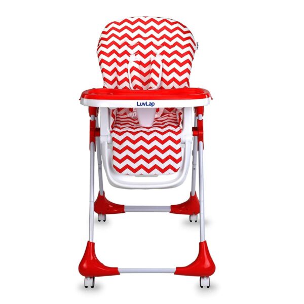 LuvLap Royal Baby High Chair (Red)