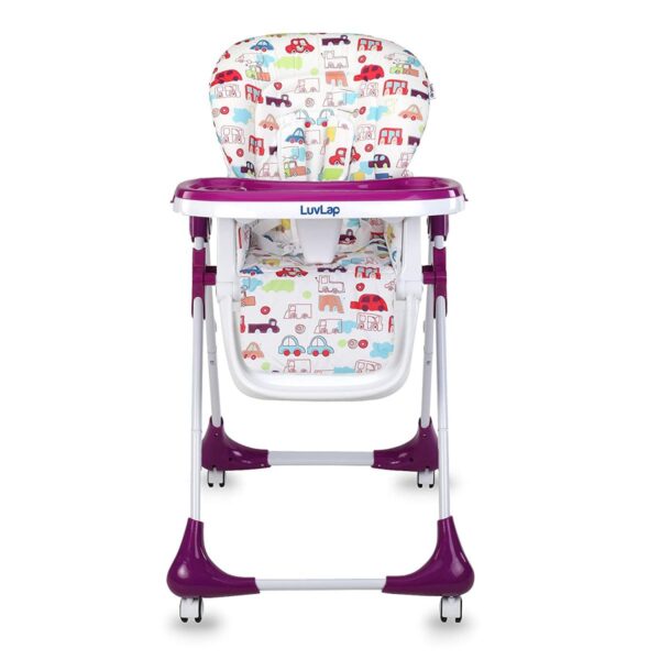 LuvLap Royal Baby High Chair (Purple)