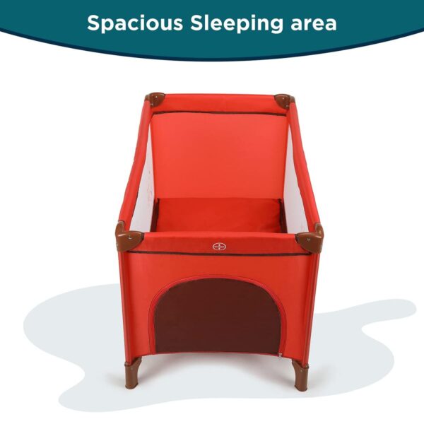 LuvLap Sunshine Baby Playpen  ( Red) - Image 4