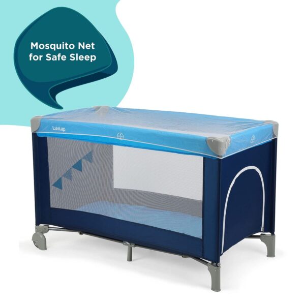 LuvLap Sunshine Baby Playpen (Blue) - Image 3