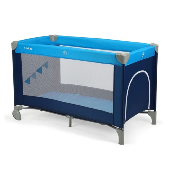 LuvLap Sunshine Baby Playpen (Blue)
