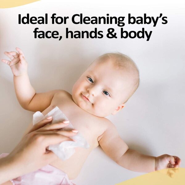 LuvLap Baby Wipes with Jojoba Oil - Pack of 3 - Image 3