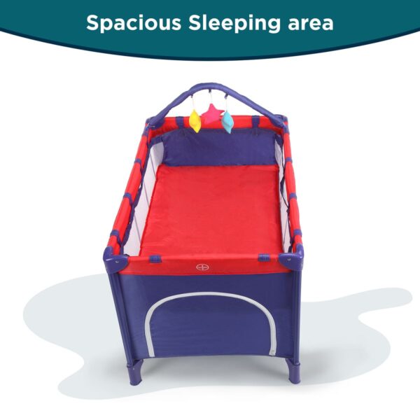 LuvLap Elegant Baby Playpen (Blue) - Image 4