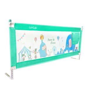 LuvLap Comfy Baby Bed Rail ( Blue)