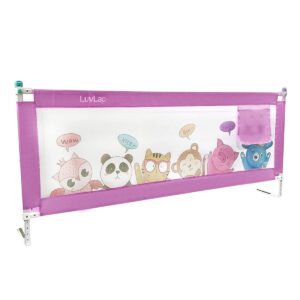 LuvLap Comfy Baby Bed Rail (Pink)