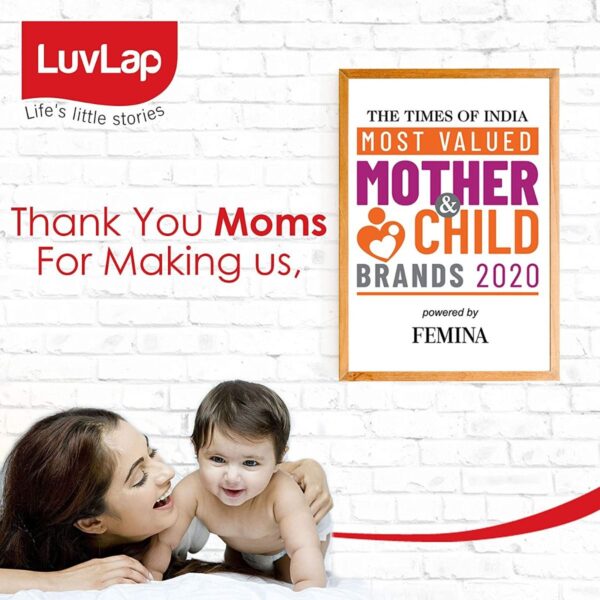 LuvLap Indoor Baby Safety Gate with Auto Close Feature for Door Way (WHITE) - Image 5