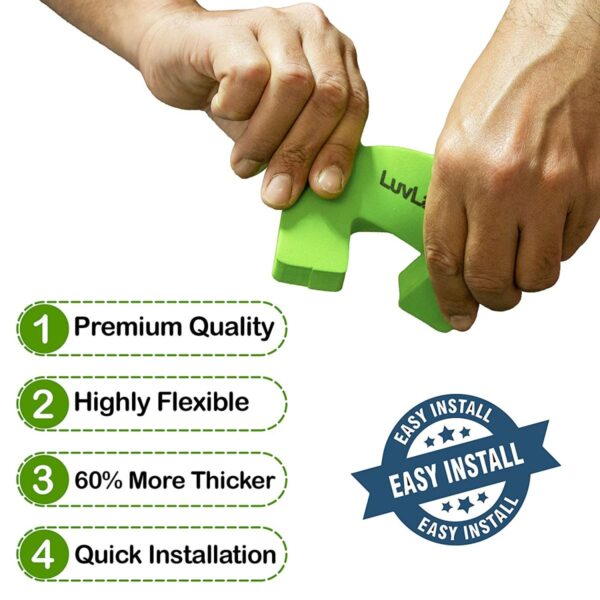 LuvLap Baby Safety Door Stopper Finger Pinch Guard Pack of 4 - Image 4