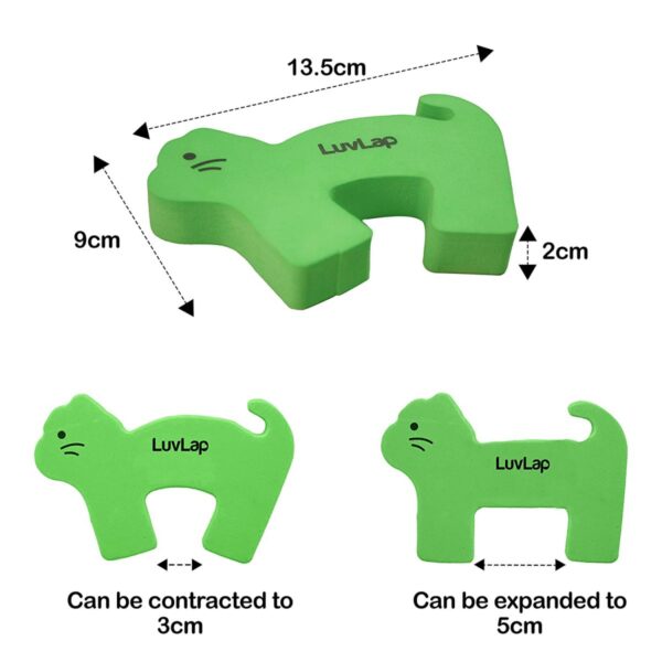 LuvLap Baby Safety Door Stopper Finger Pinch Guard Pack of 4 - Image 5