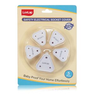 LuvLap Baby Safety Electrical Socket Plug Cover Guards 5Pcs