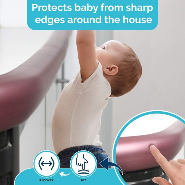 LuvLap Furniture Edge Guard Strips for Baby Safety with 3M Adhesive - Image 2