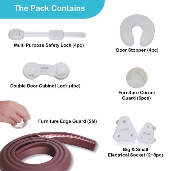 LuvLap Baby Safety Combo Pack - Image 2
