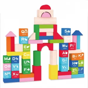 R For Rabbit – Orapple Alphabet Colorful 60 Blocks