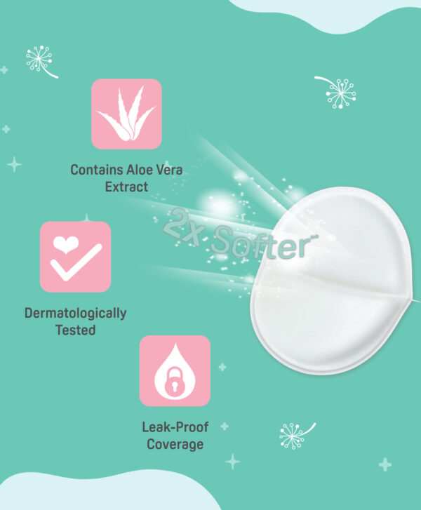 Pigeon BREAST PADS HONEYCOMB 60 PCS - Image 2