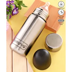Babyhug Sterilizable Steel Feeding Bottle – 410 ml