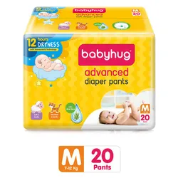 Babyhug Advanced Pant Style Diapers Medium – 20 Pieces