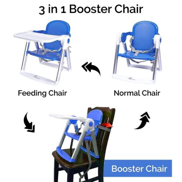 R For Rabbit –Jelly Bean Booster Chair (Blue) - Image 2