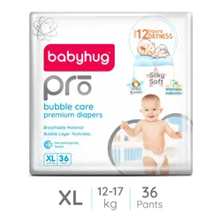 Babyhug Pro Bubble Care Premium Pant Style Diaper Extra Large – 36 Pieces