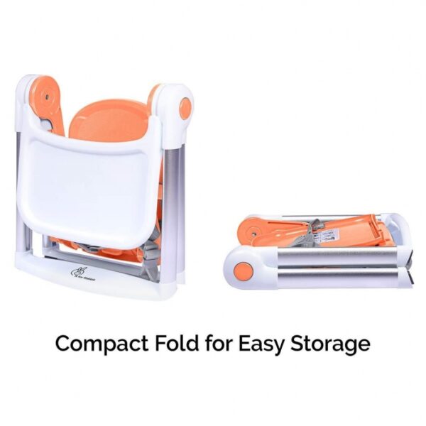 R For Rabbit –Jelly Bean Booster Chair (Orange) - Image 3