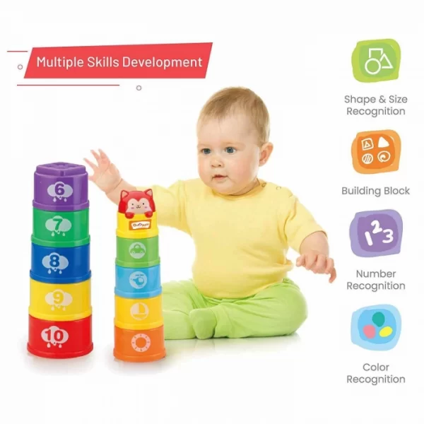 R For Rabbit – Orapple Stack It Learning Cups with Music - Image 7