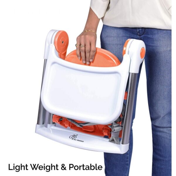 R For Rabbit –Jelly Bean Booster Chair (Orange) - Image 4