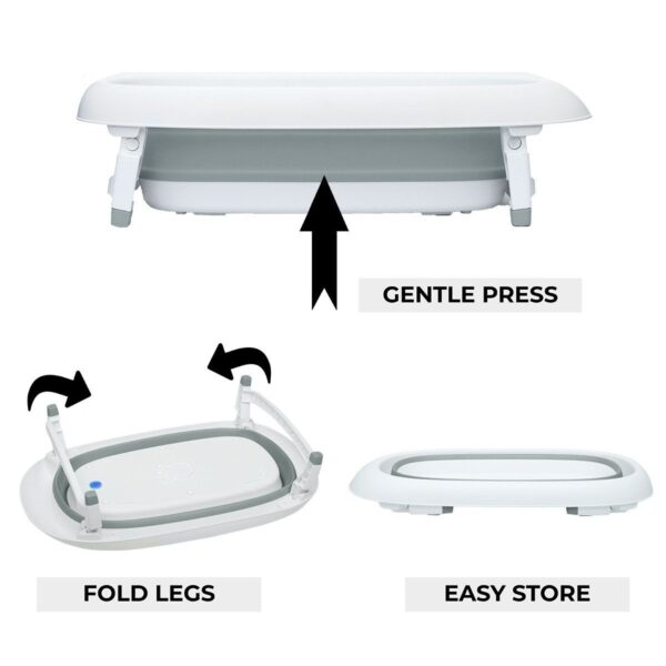 R For Rabbit – Bubble Double Elite Bath Tub (Grey) - Image 4