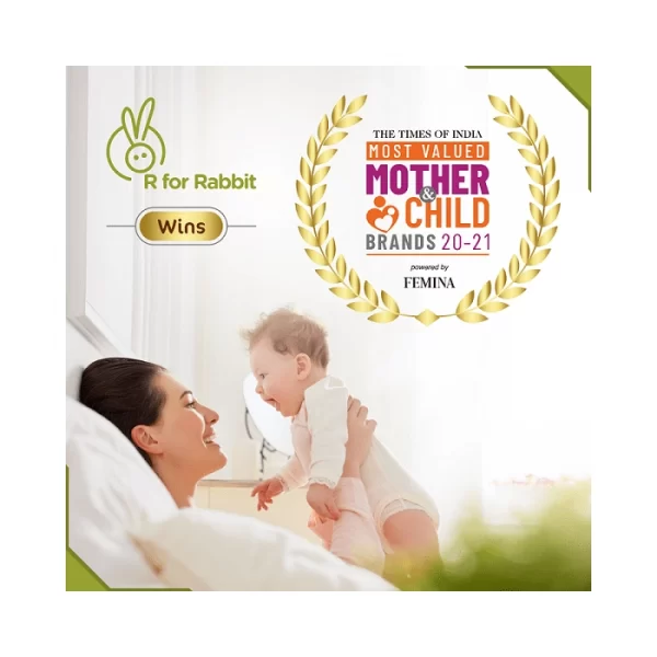 R For Rabbit –Baby's Den Wooden Crib (Grey White) - Image 8