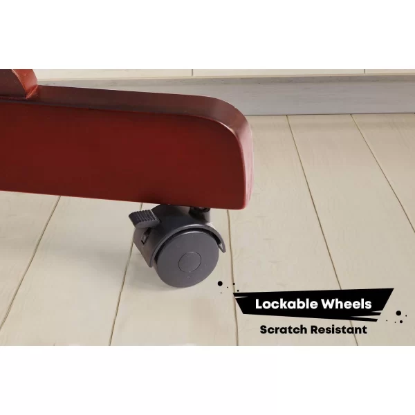 R For Rabbit – Dream Time Wooden Cradle (Brown) - Image 5