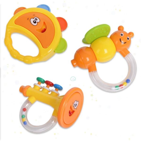 R For Rabbit – Orapple Kitty Rattle Set Musical Sound (Yellow) - Image 5
