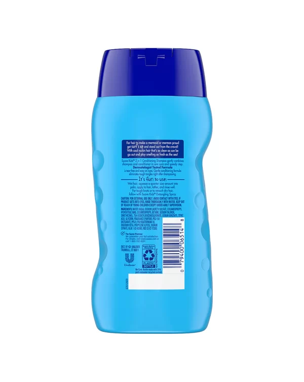 Suave Kids Shampoo 2 In1 Surfs Up 355 Ml Blue - Image 2