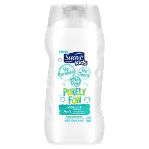 Suave Kids Shampoo 3 In1 Purely Fun Sensitive 355 Ml White