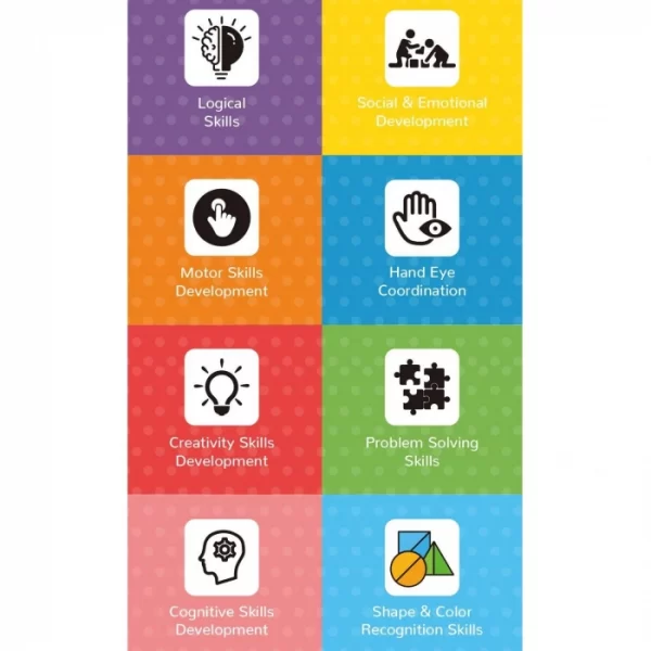 R For Rabbit – Orapple Alphabet Colorful 60 Blocks - Image 6