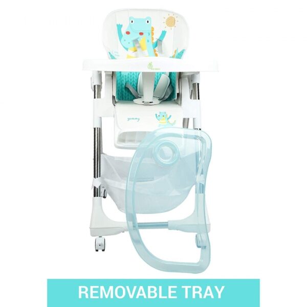 R For Rabbit – Marshmallow High Chair (Light Blue) - Image 5