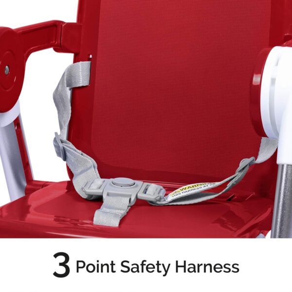 R For Rabbit –Jelly Bean Booster Chair (Red) - Image 7